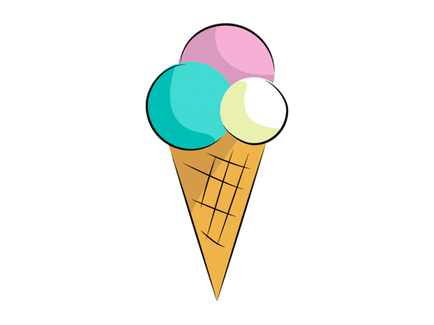 Рисунок мороженое Мороженое