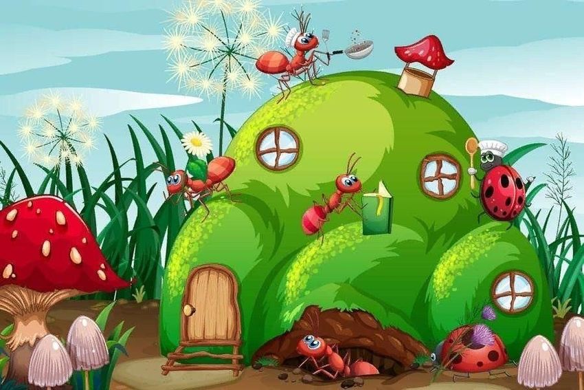 Домик муравьишки Сказочный домик для детей