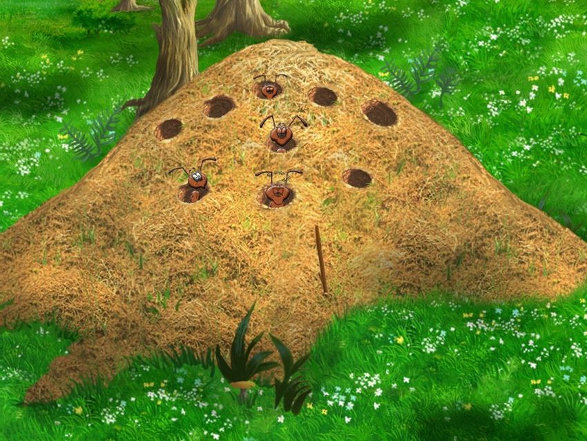 Муравейник Рисунок муравейника