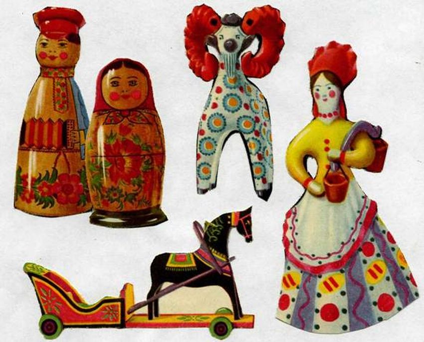 Традиционные русские игрушки