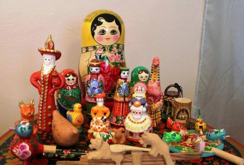 Русские народные игрушки