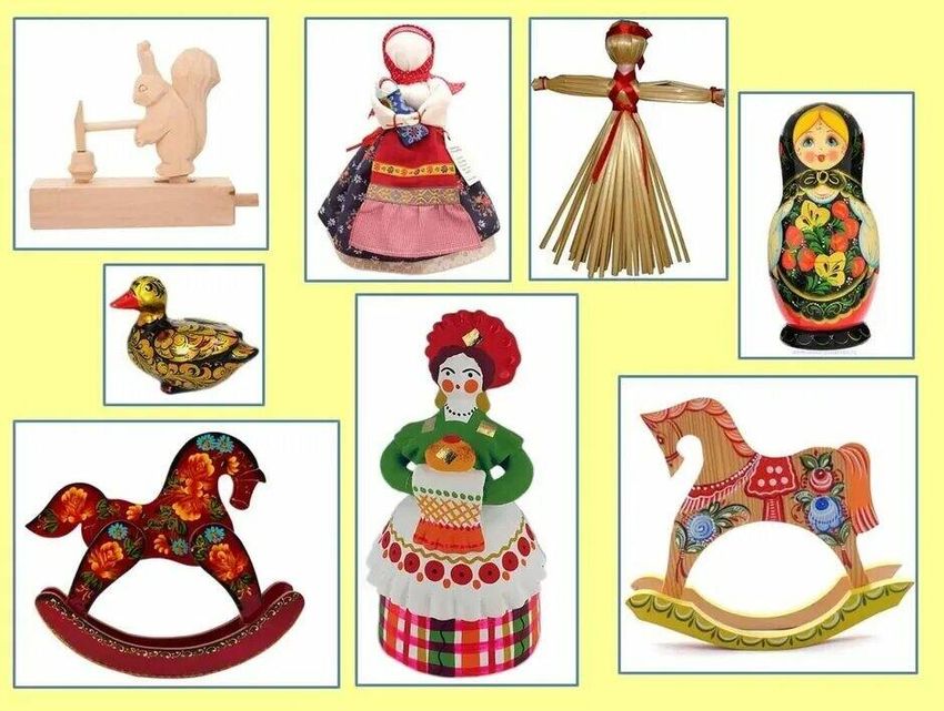 Русские народные игрушки