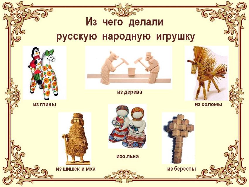 Народные игрушки