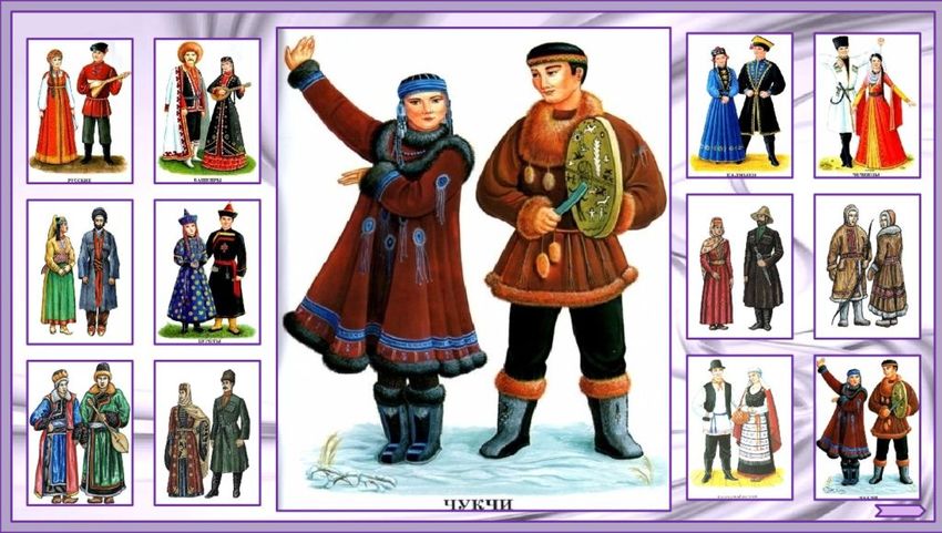 Национальный костюм народов