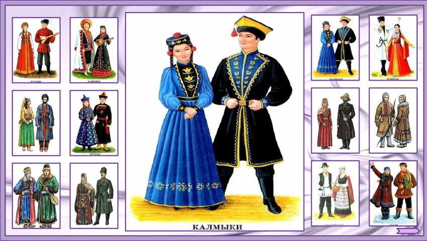 Национальный костюм народов