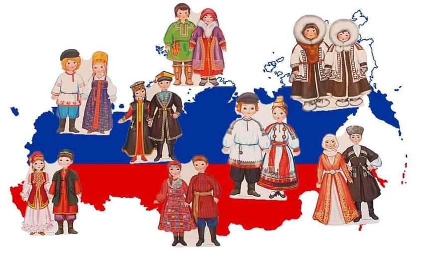 Народы россии для детей