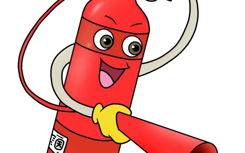 Огнетушитель для детей Огнетушитель мультяшный