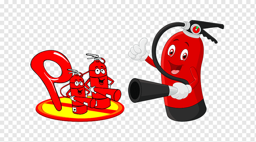 Огнетушитель мультяшный Огнетушитель рисунок