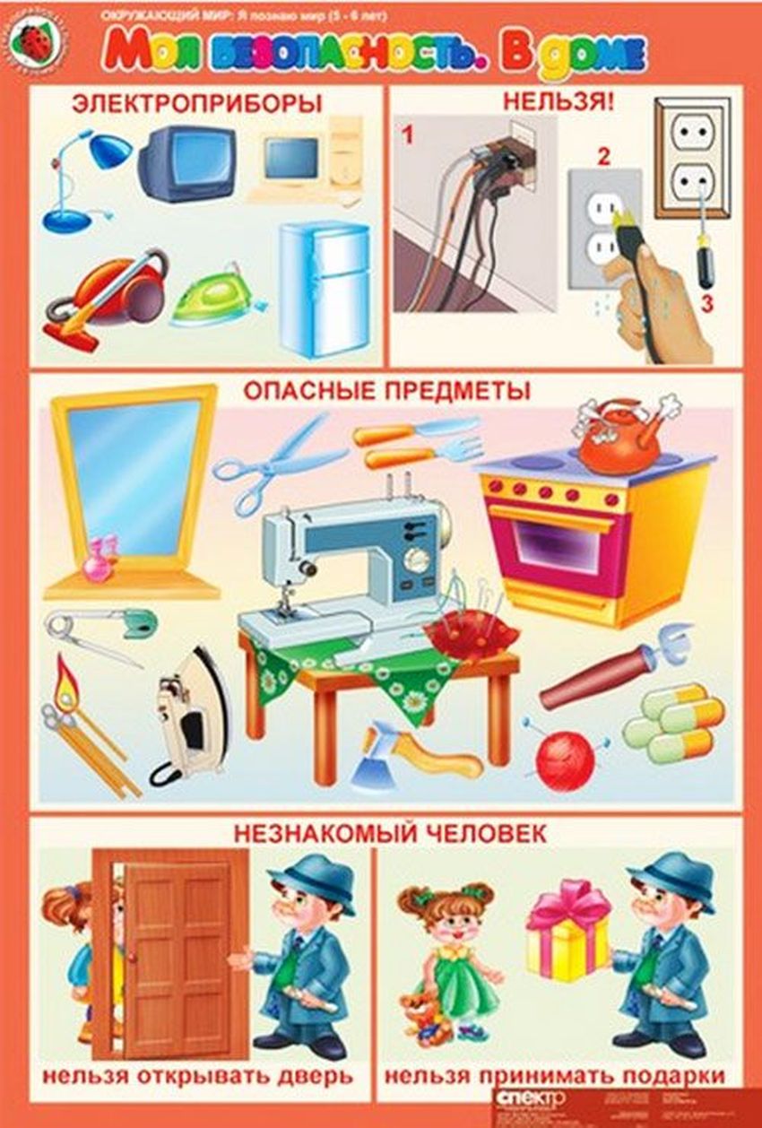 Опасные предметы дома
