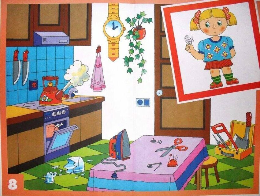 Рисунок безопасность дома