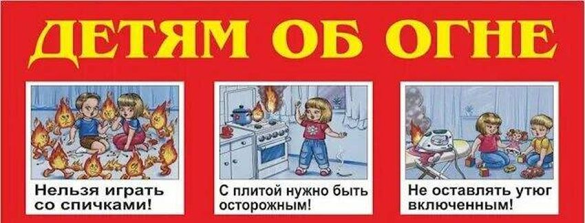 Пожарная безопасность для детей