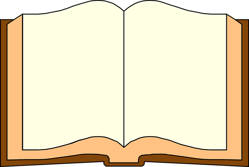 Раскрытая книга для презентации