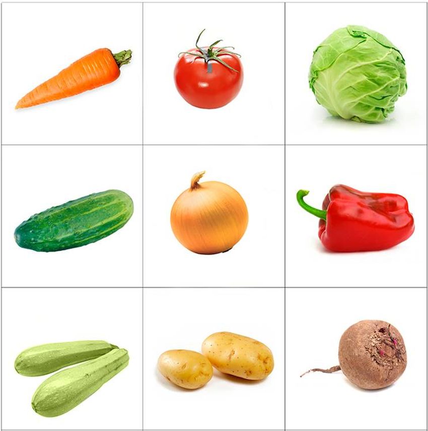 Овощи для детей