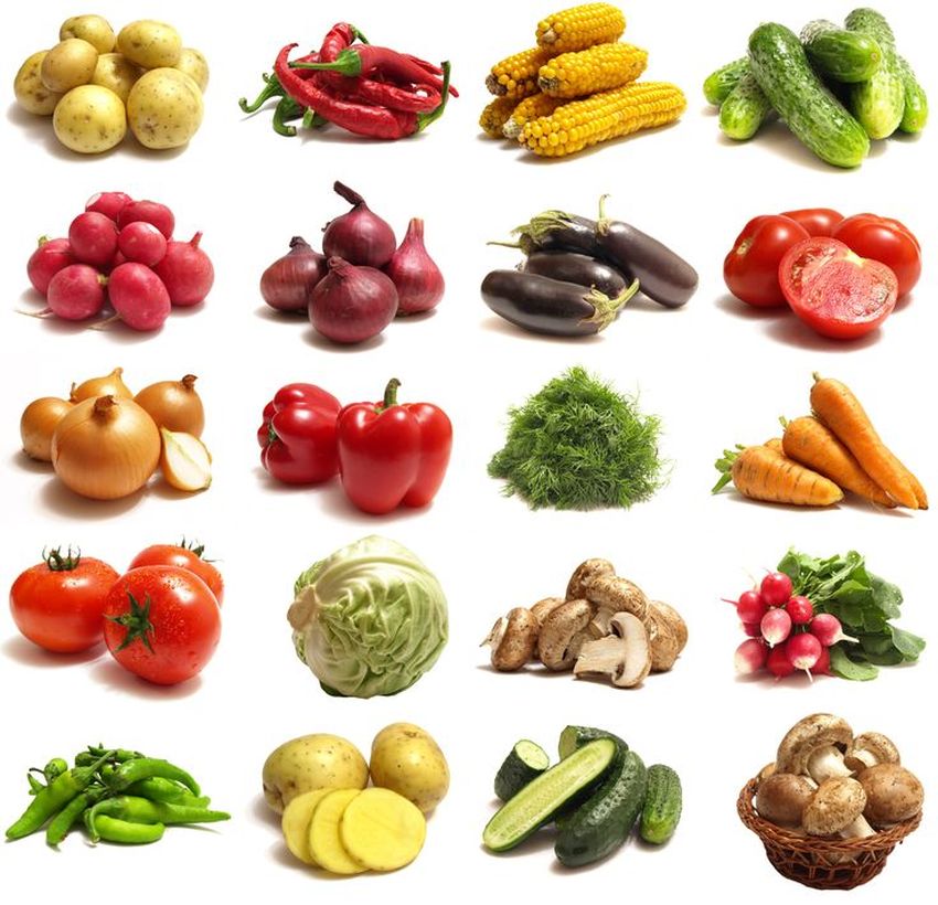 Овощи и фрукты полезные продукты