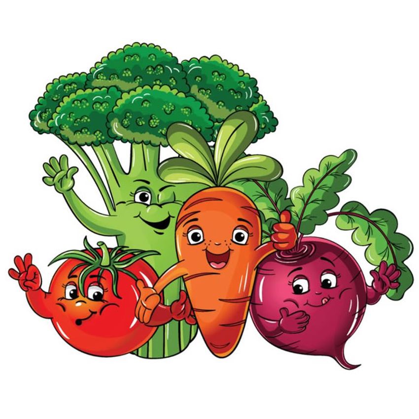 Овощи иллюстрация