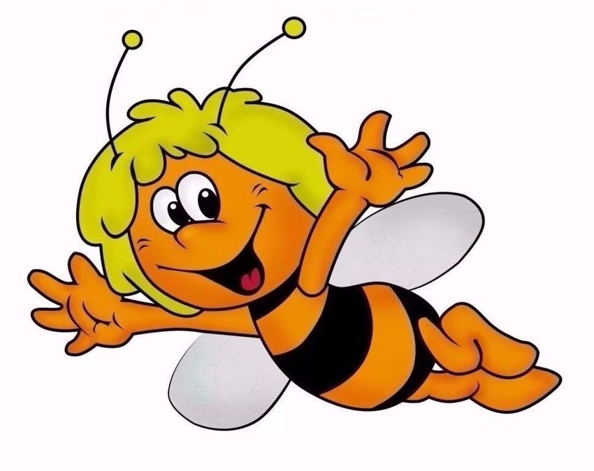 Пчелки мультяшные