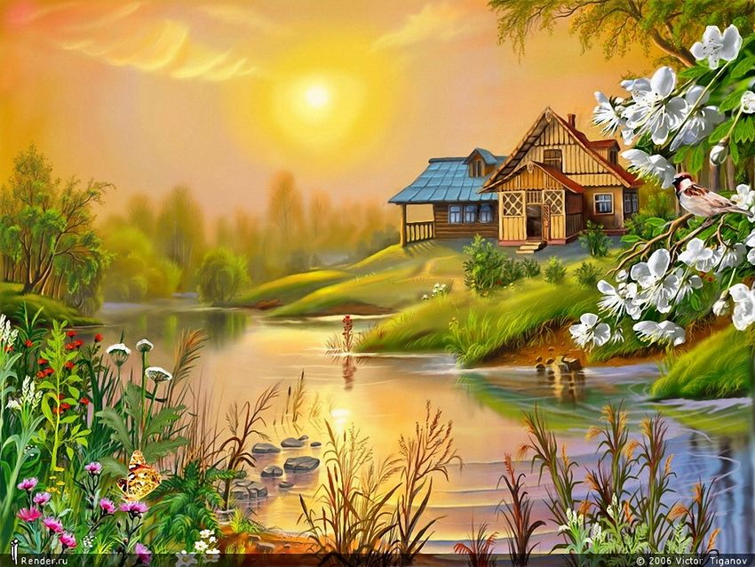 Пейзаж картина