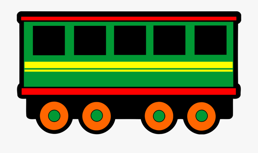 Поезд с вагонами для детей