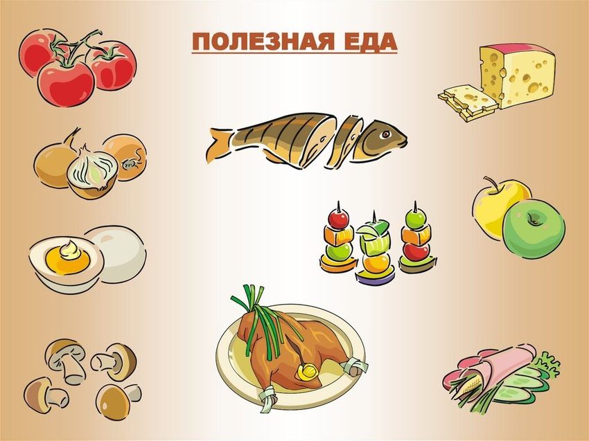 Вредная и полезная еда