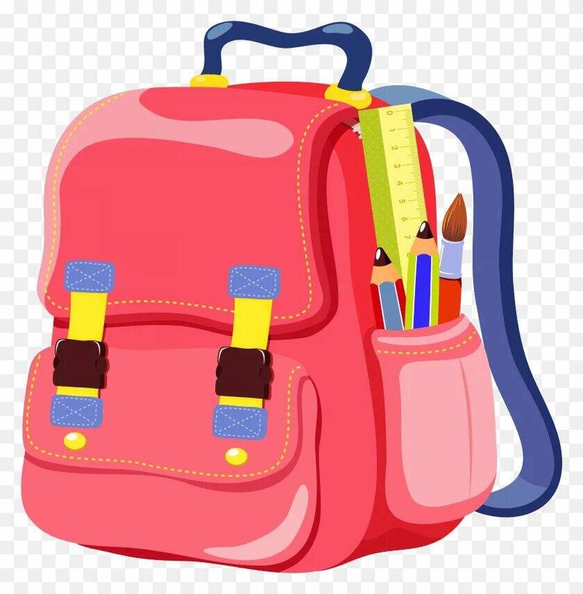 Школьный рюкзак на прозрачном фоне Рюкзак на прозрачном фоне