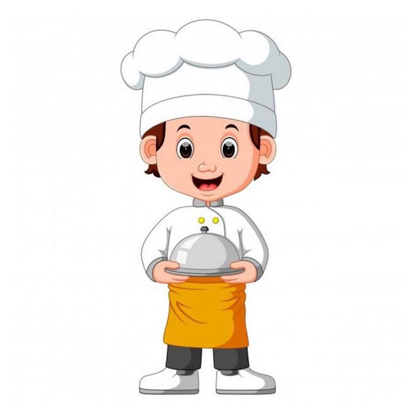 Повар мультяшный Рисунок поваренка