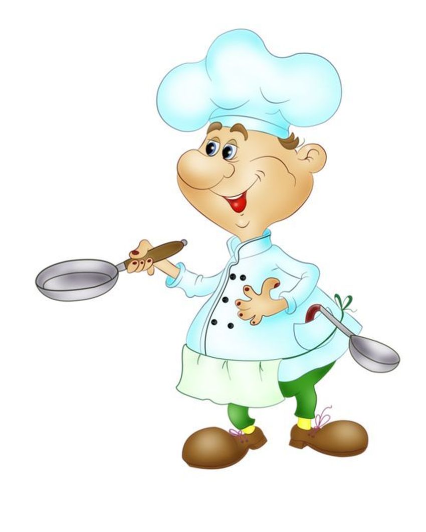 Рисунок повар Поваренок клипарт