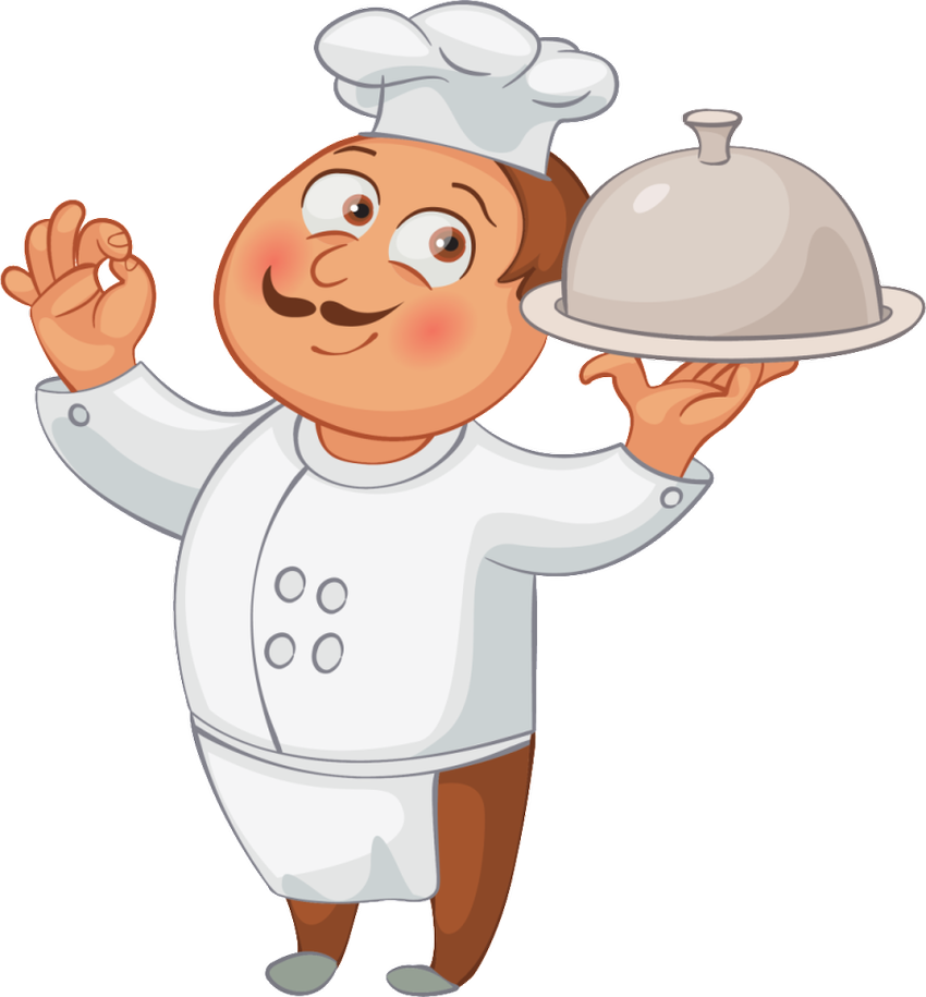 Повар мультяшный Повар