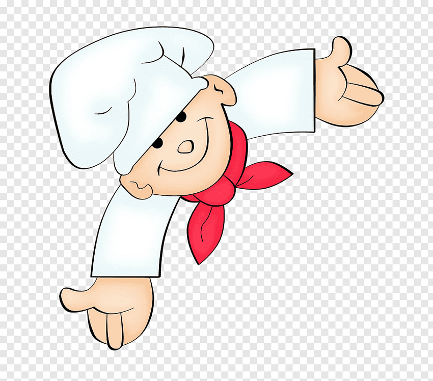 Повар мультяшный Рисунок поваренка