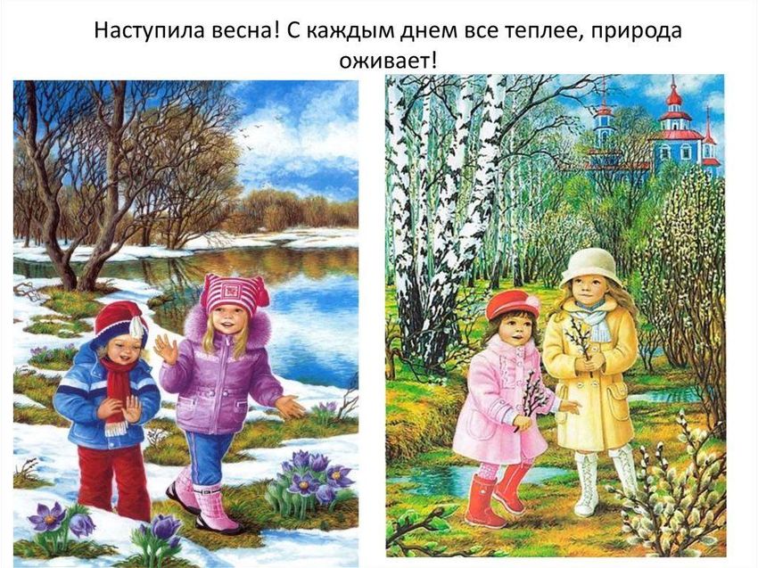Весна для детей