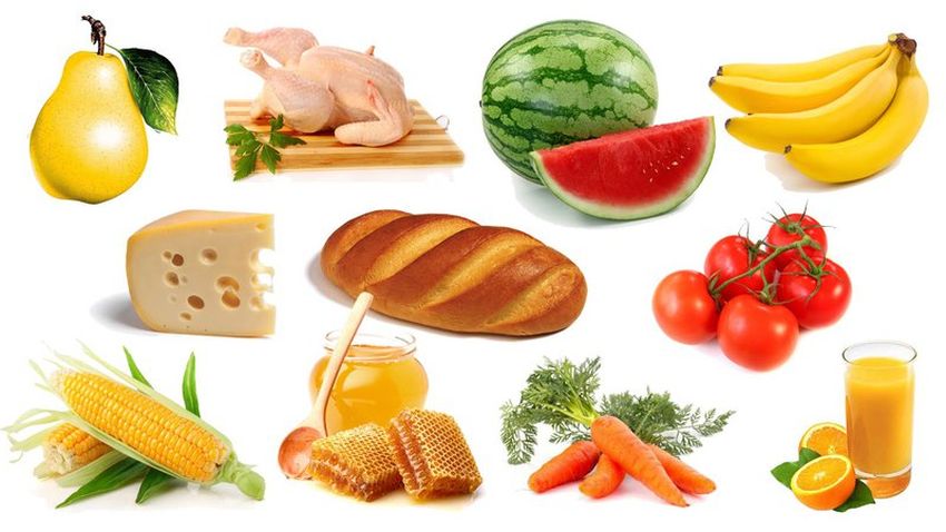 Пищевые продукты
