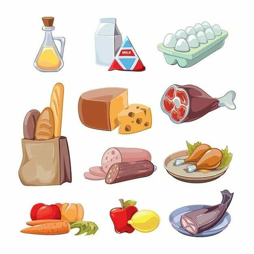Продукты мультя