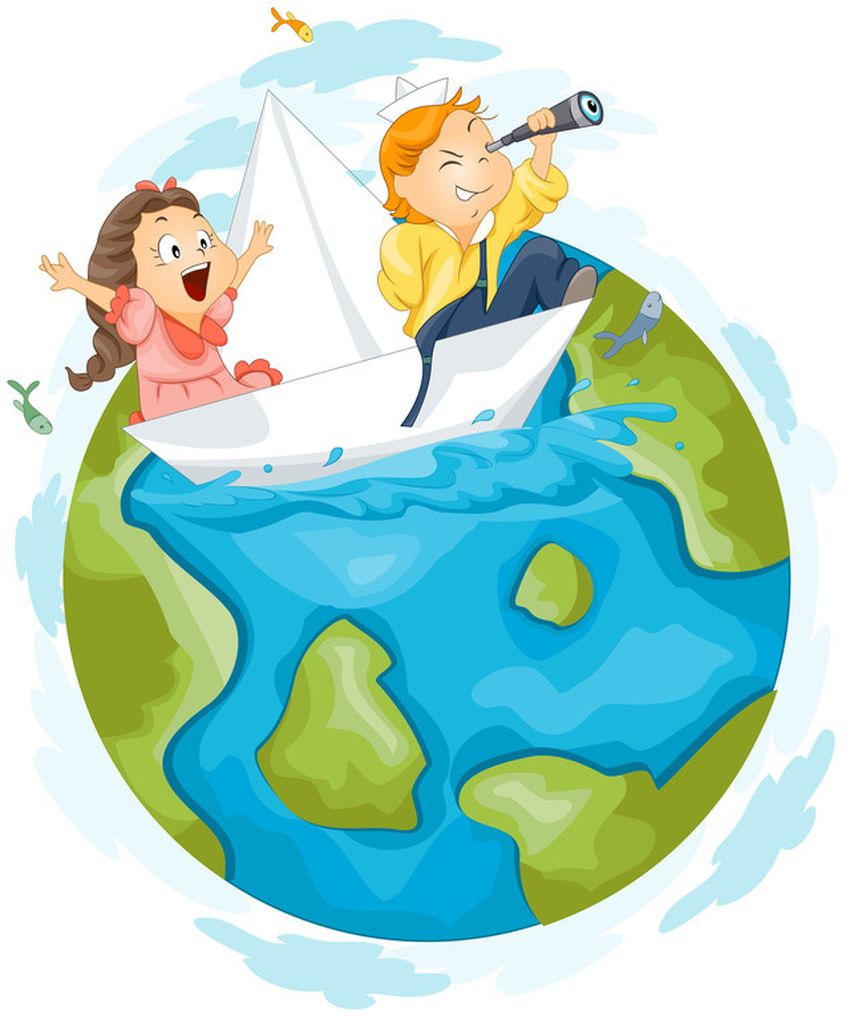 День земли Кругосветное путешествие для детей