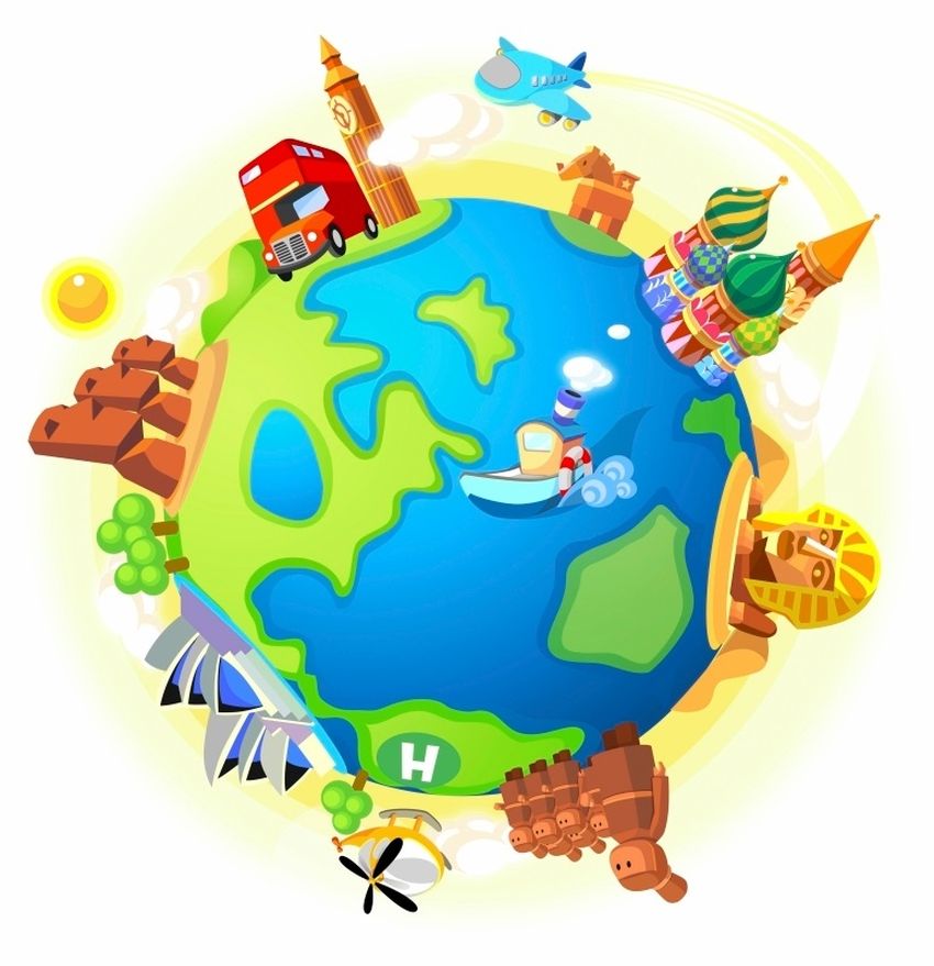 Планета земля для детей Земной шар для детей