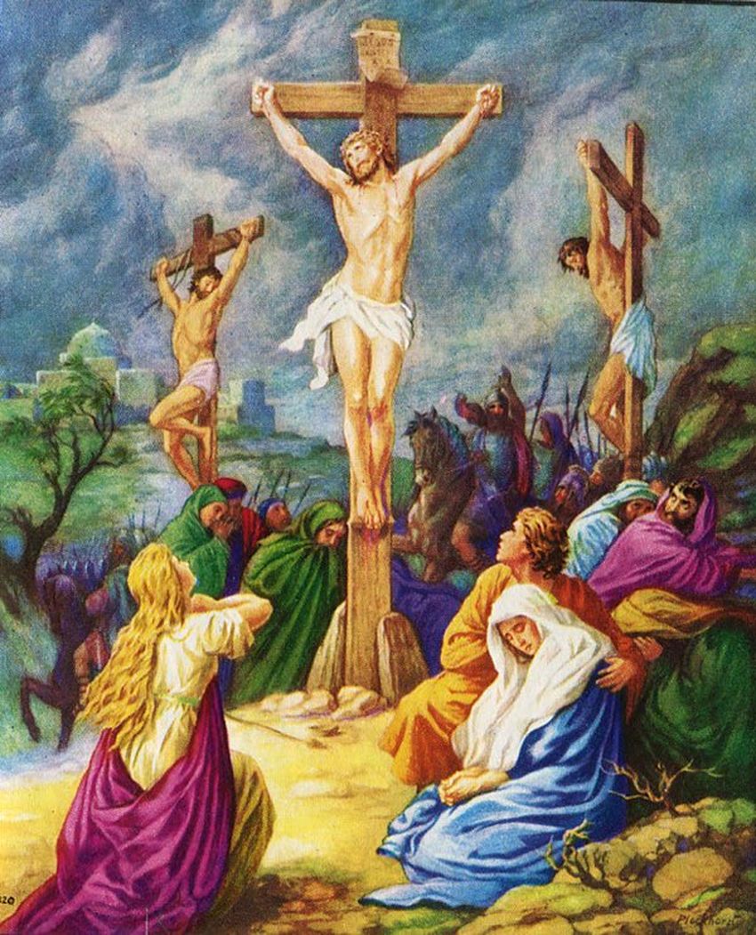 Распятие иисуса христа голгофа Распятие христа картина