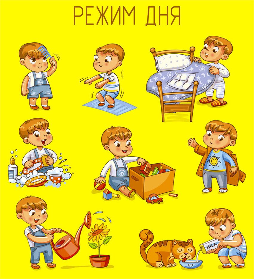 Режим дня для дошкольников Режим дня