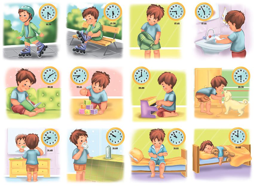 Режим дня для детей Режим дня