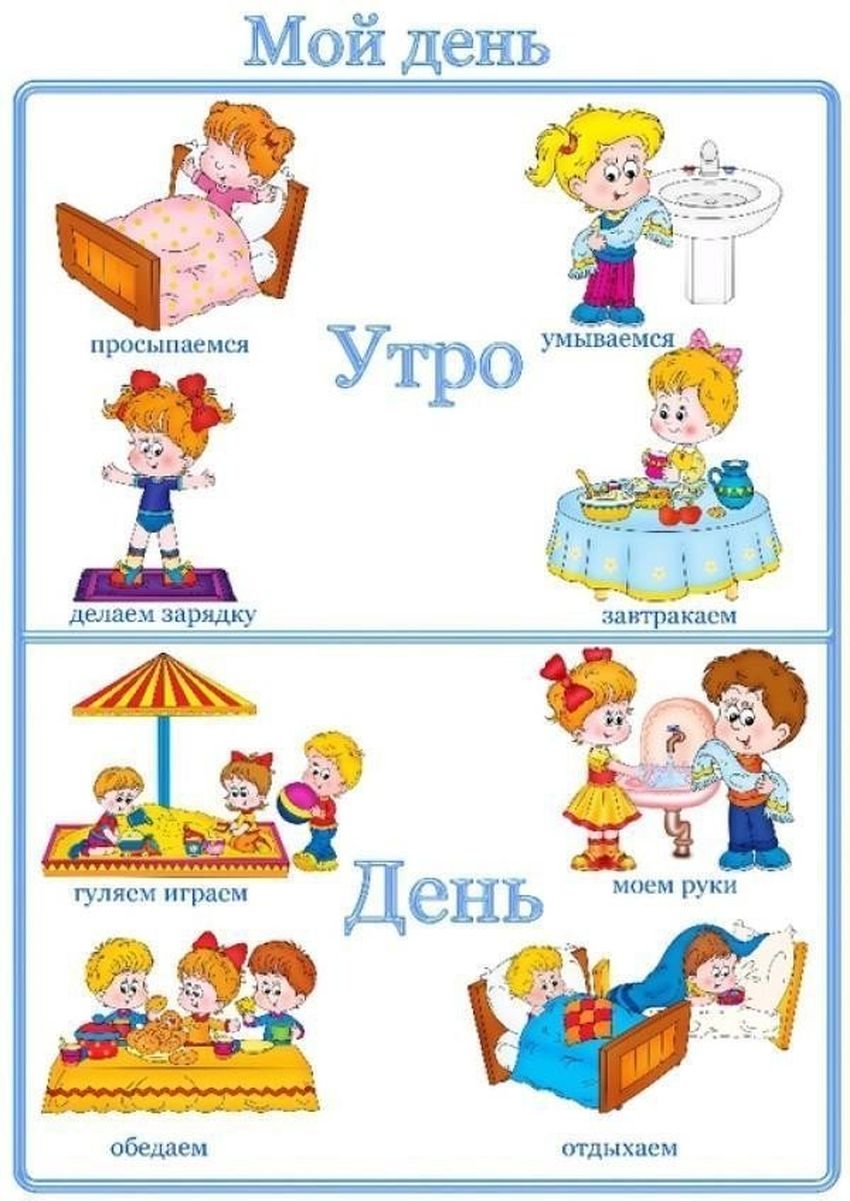 Режим дня Режим дня для детей дошкольного возраста