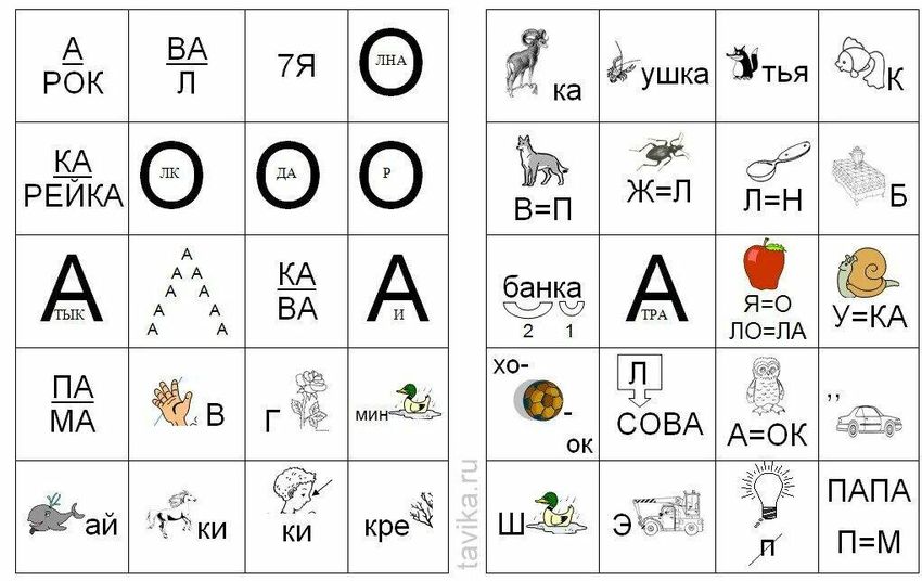 Ребус для детей Ребусы