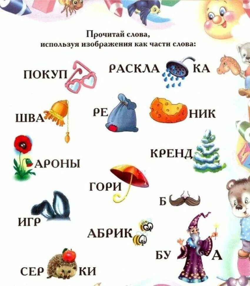 Ребусы для детей Ребусы для детей 7 лет