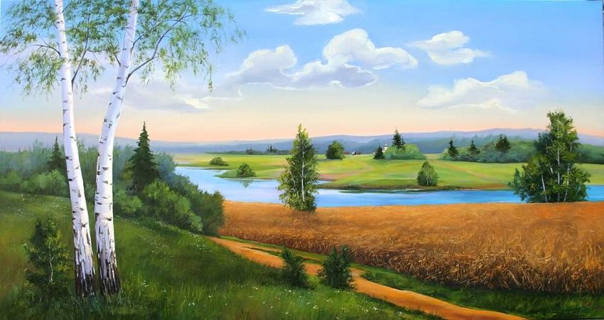 Пейзаж родины Пейзаж русский