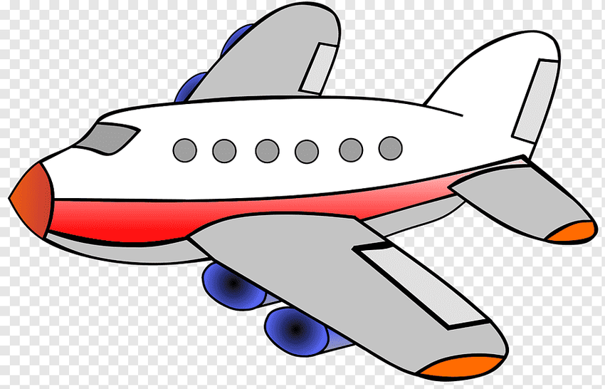 Самолет мультяшная