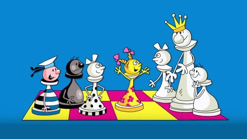 Шахматное королевство рисунок