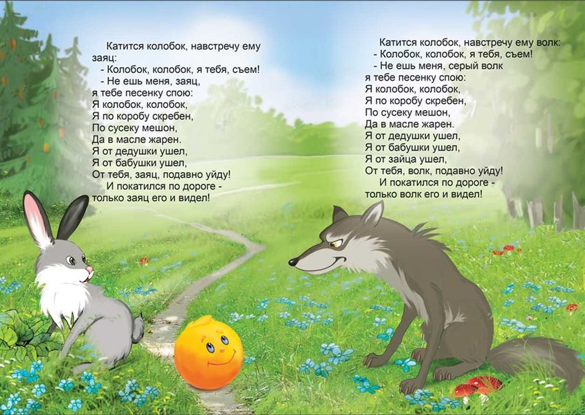 Сказка колобок