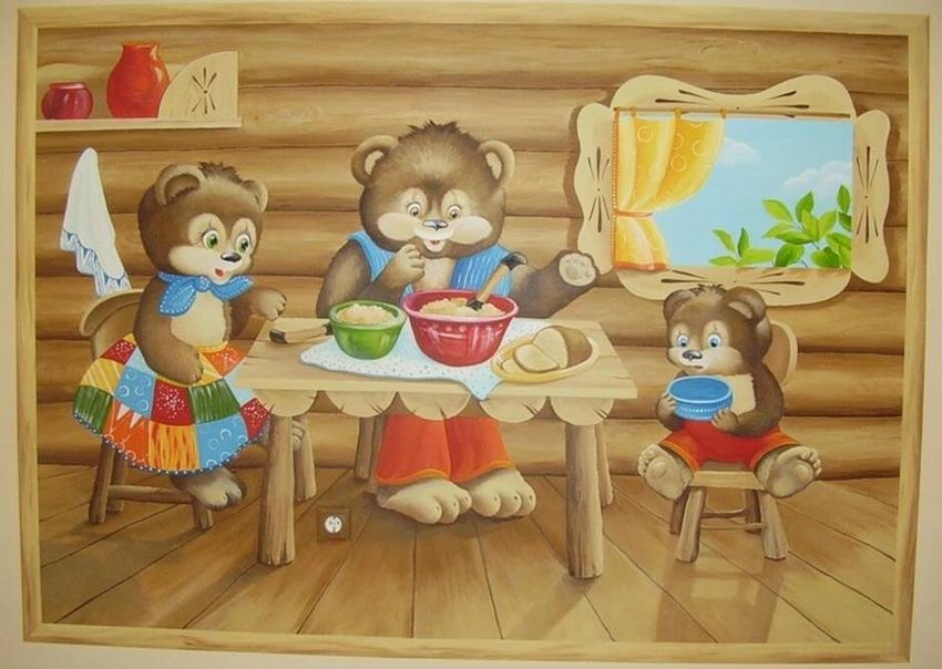 Сказка маша и три медведя