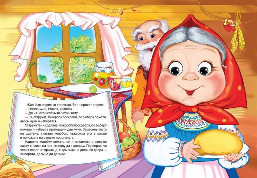 Книжка глазки колобок