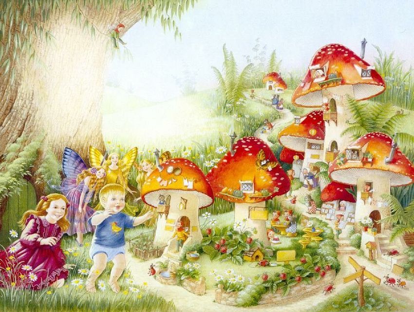 Сказочные иллюстрации Ширли барбер феи