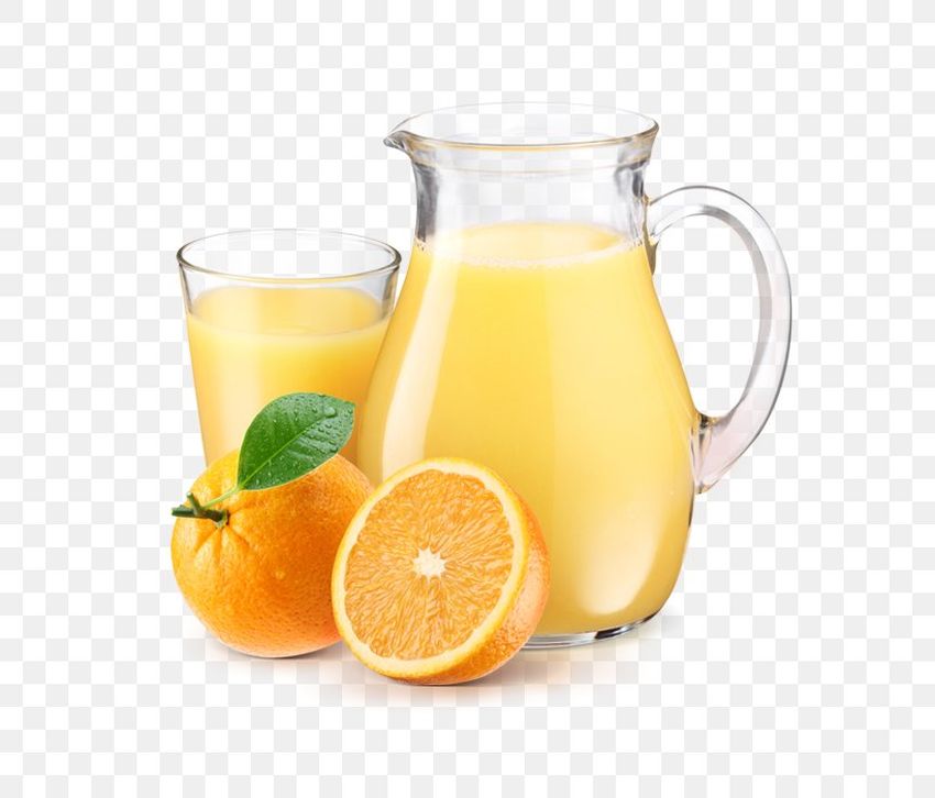 Сок с апельсином
