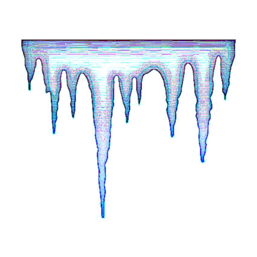 Сосульки рисунок