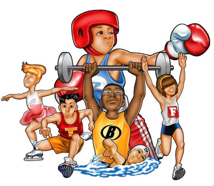Рисунки спортсменов