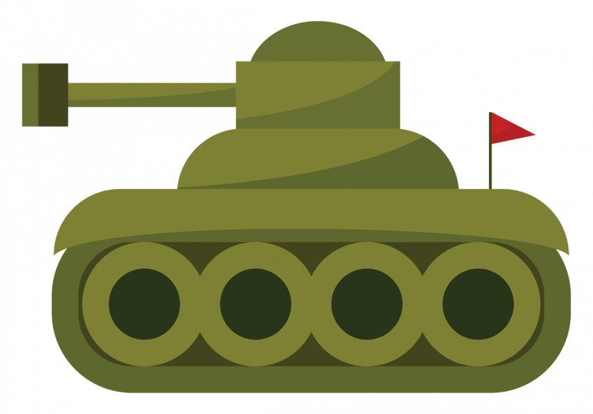 Танк в векторе
